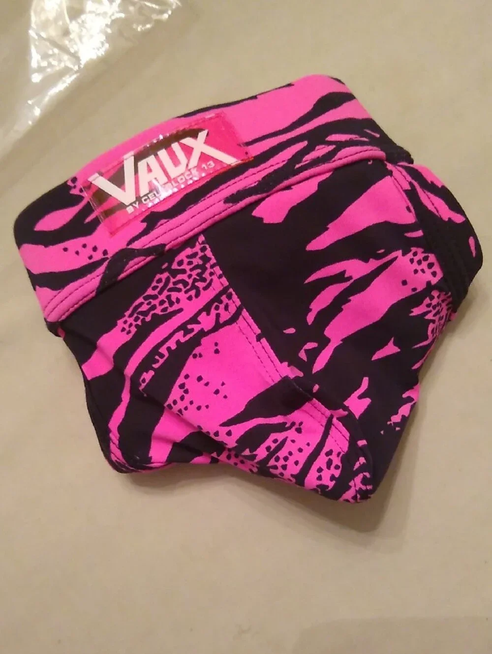 Vaux Pink & Black Jockstrap